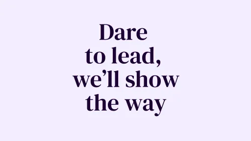 Dare-to-lead