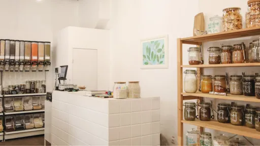 foto van een lokale winkel