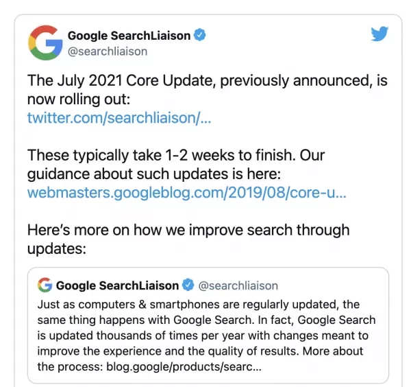 Google Core Update