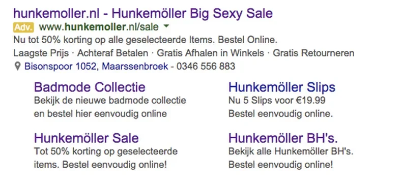 hunkemoller-sea-resultaten