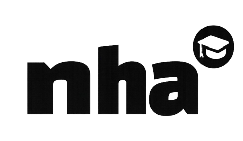 NHA logo - black