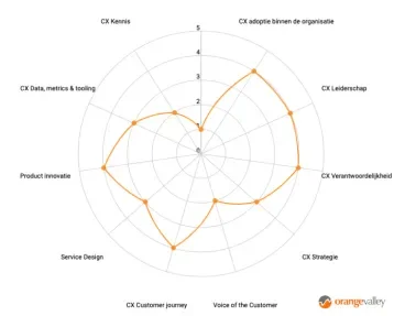 CX Maturity scan resultaat