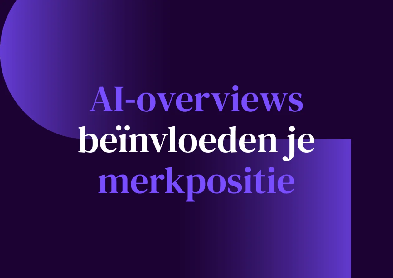 AI overviews merkpositie