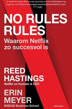 Boek No Rules Rules van Reed Hastings en Erin Meyer