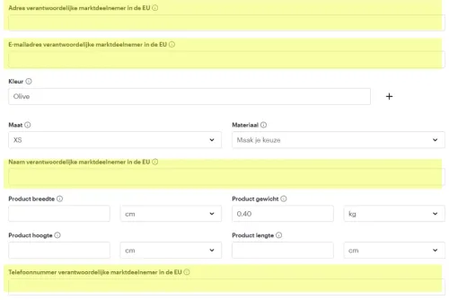 Afbeelding met strengere eisen van productinformatie bij Bol.com